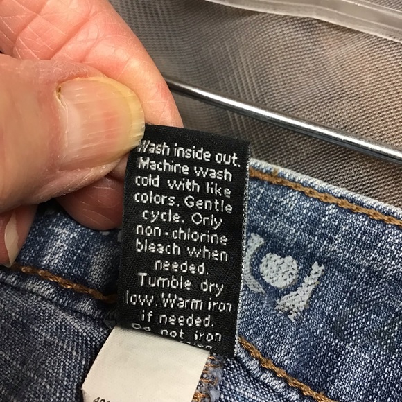 APT 9 women’s 5 pocket jeans sz 8  blue - Picture 5 of 5